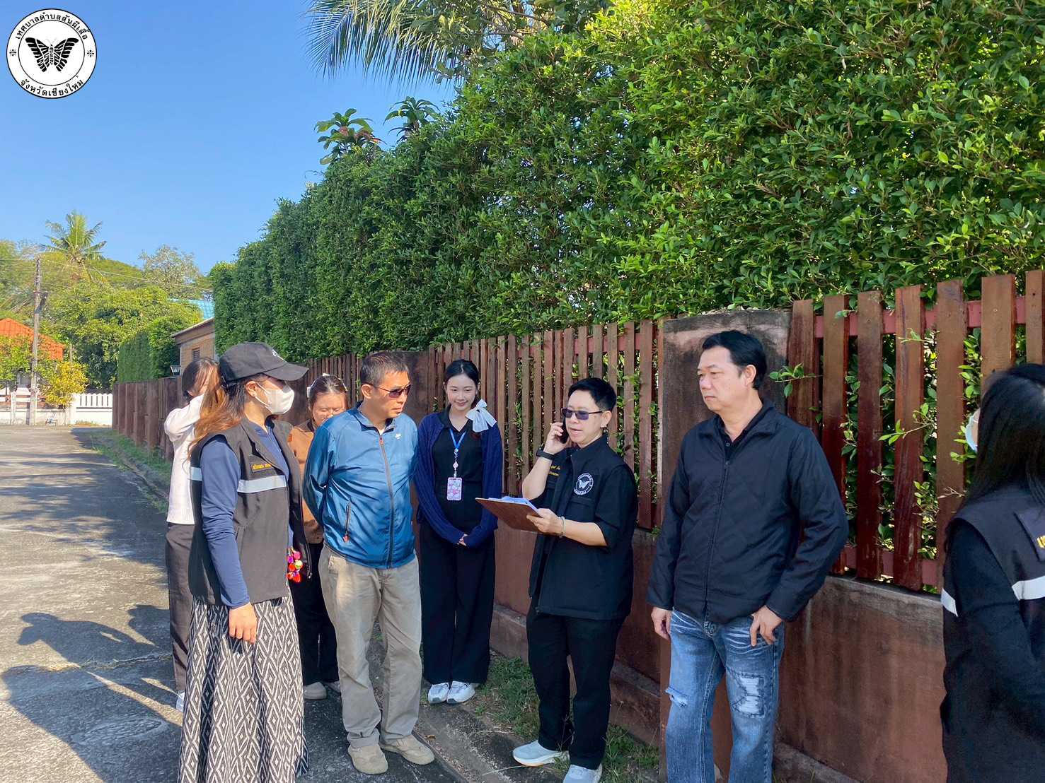 ลงพื้นที่ตรวจสอบข้อเท็จจริง เรื่องร้องเรียน ในพื้นที่หมู่ที่ 9