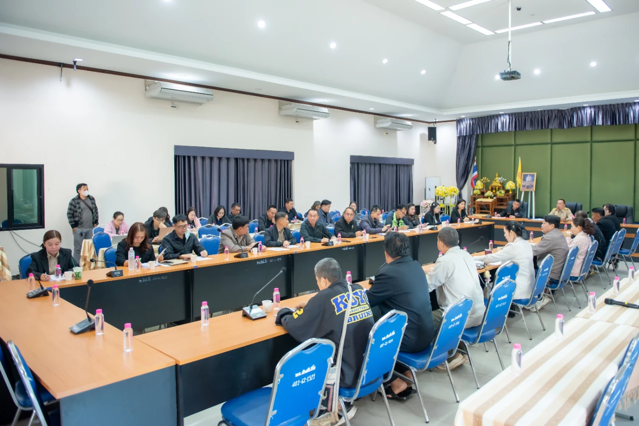 ประชุมหารือเตรียมความพร้อมการจัดการแข่งขันกีฬาสัมพันธ์ตำบลสันผีเสื้อ (กีฬาประชาชน) ประจำปีงบประมาณ พ.ศ.2569