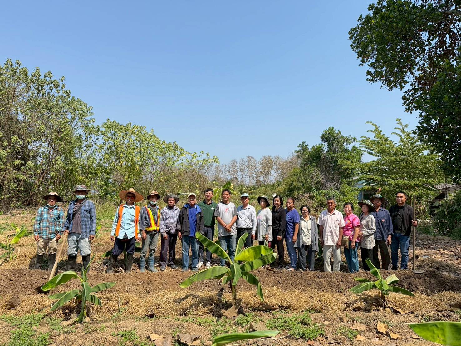 กิจกรรมการศึกษาการบริหารและจัดการโรคแมลงศัตรูพืชผักด้วยระบบนิเวศเกษตรอินทรีย์ ภายใต้ โครงการป้องกันควบคุมการแพร่ระบาดของโรคและแมลงศัตรูพืชโดยชีววิธี (Biocontrol)