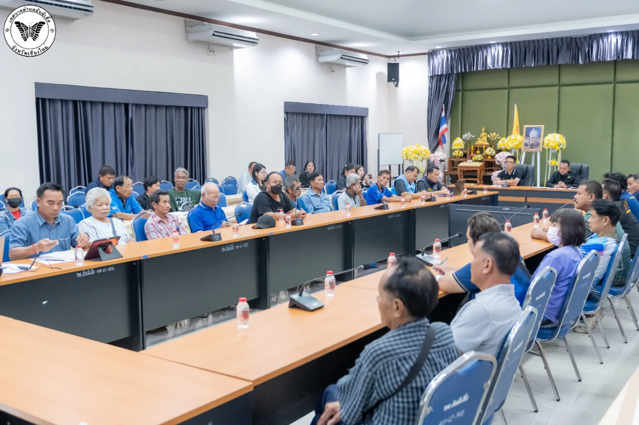 การประชุมหารือและพิจารณาเสนอแนวทางการบริหารจัดการน้ำคลองชลประทานซอย 9 ตำบลสันผีเสื้อ ร่วมกับ ตำบลเหมืองแก้ว และโครงการส่งน้ำและบำรุงรักษาแม่แฝก-แม่งัดสมบูรณ์ชล