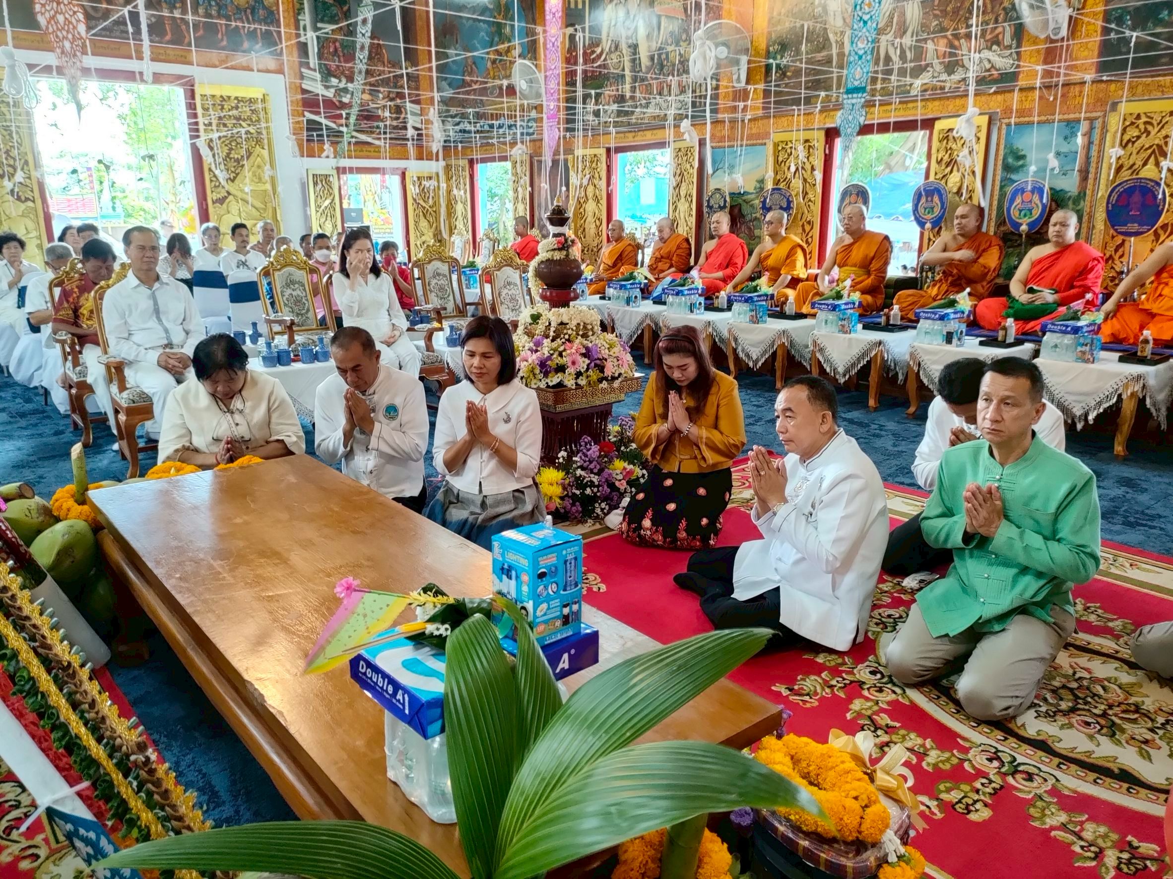 งานประเพณีสรงน้ำพระธาตุ ณ วัดป่าข่อยเหนือ