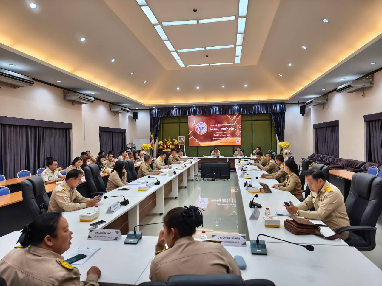 การประชุมสภาเทศบาลตำบลสันผีเสื้อ สมัยสามัญ สมัยที่ 3 ครั้งที่ 2 ประจำปี พ.ศ.2569