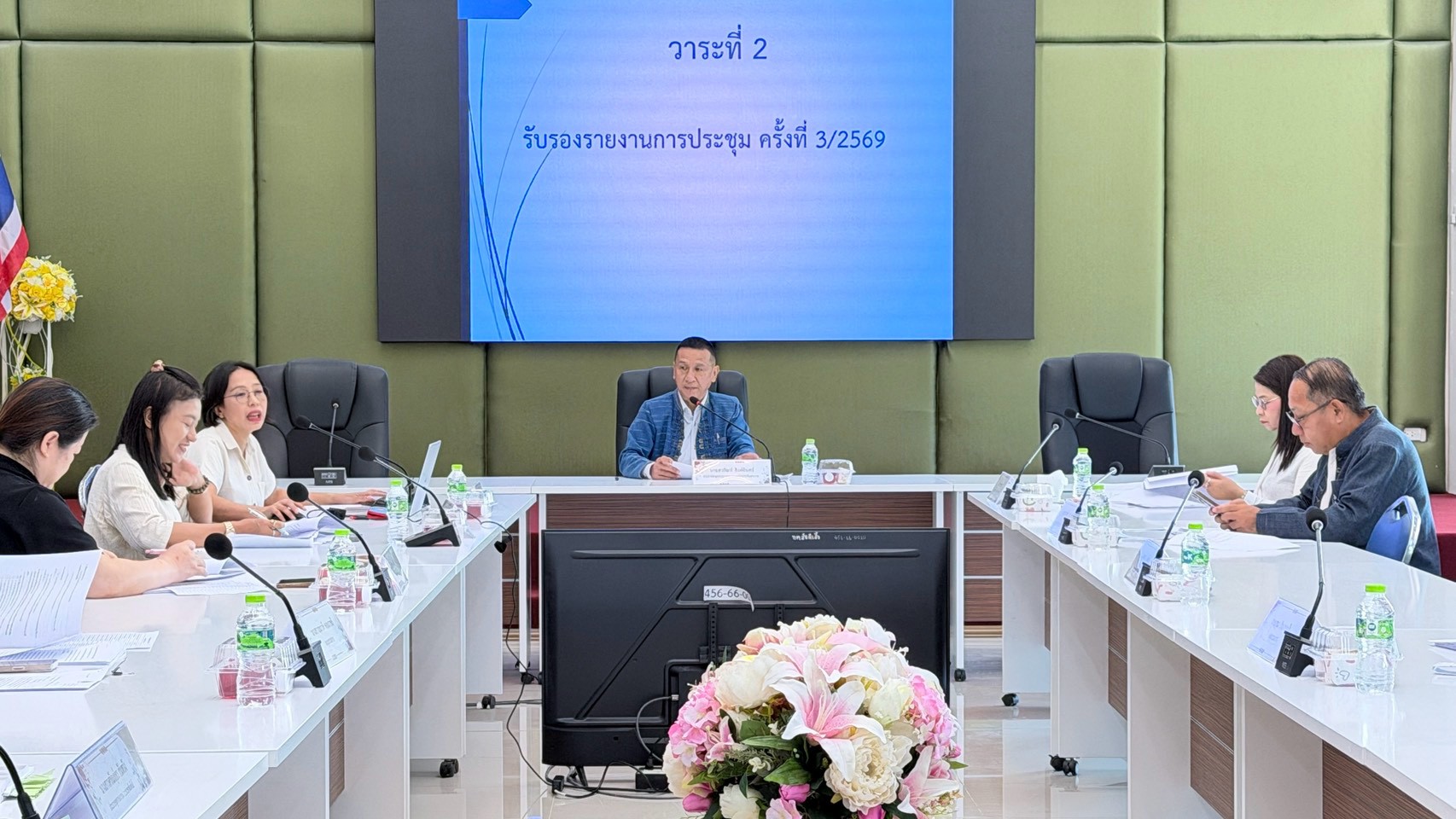 การประชุมอนุกรรมการกองทุนหลักประกันสุขภาพฯ ทต.สันผีเสื้อ ครั้งที่ 1/2570